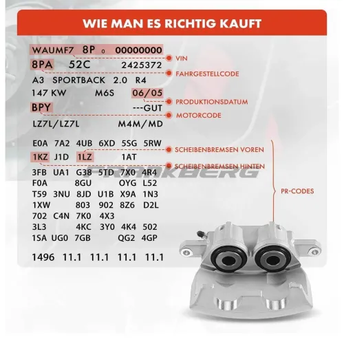 Bremssattel Frankberg 5481FB0004230 Bild Bremssattel Frankberg 5481FB0004230