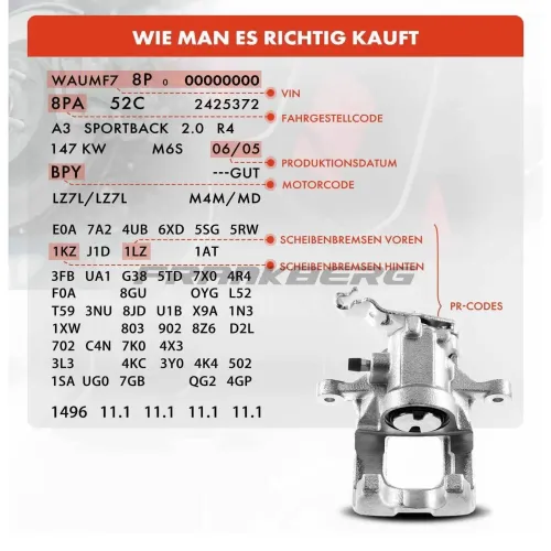 Bremssattel Frankberg 5481FB0004239 Bild Bremssattel Frankberg 5481FB0004239