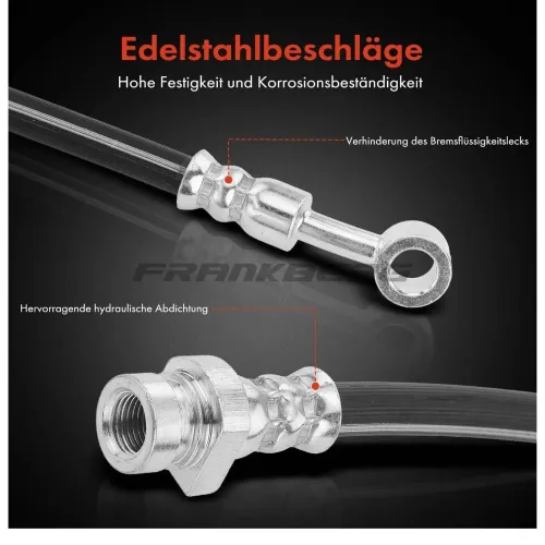 Bremsschlauch hinten links Frankberg 5481FB0004391 Bild Bremsschlauch hinten links Frankberg 5481FB0004391