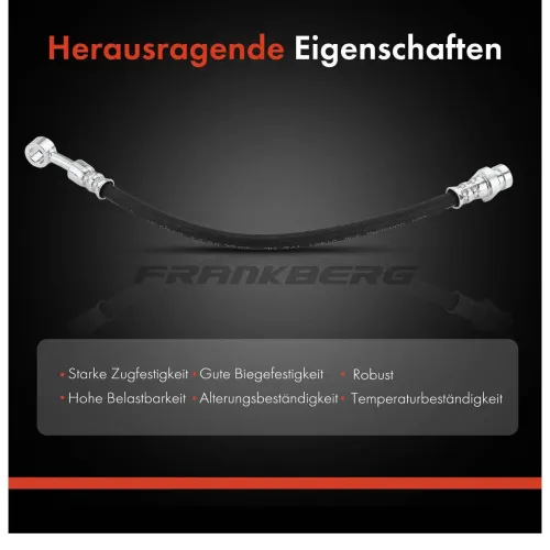 Bremsschlauch hinten links Frankberg 5481FB0004391 Bild Bremsschlauch hinten links Frankberg 5481FB0004391