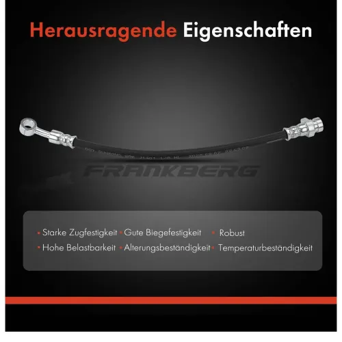 Bremsschlauch hinten rechts Frankberg 5481FB0004392 Bild Bremsschlauch hinten rechts Frankberg 5481FB0004392
