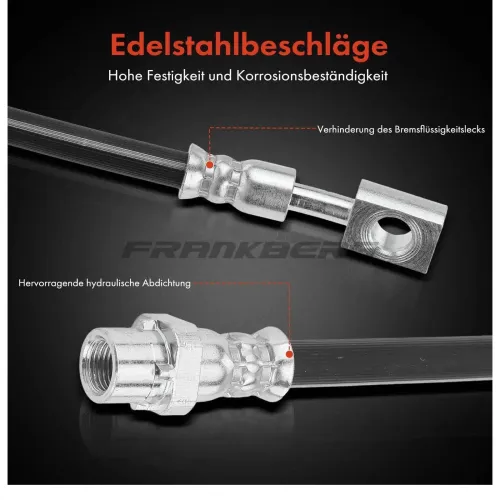Bremsschlauch hinten rechts Frankberg 5481FB0004397 Bild Bremsschlauch hinten rechts Frankberg 5481FB0004397