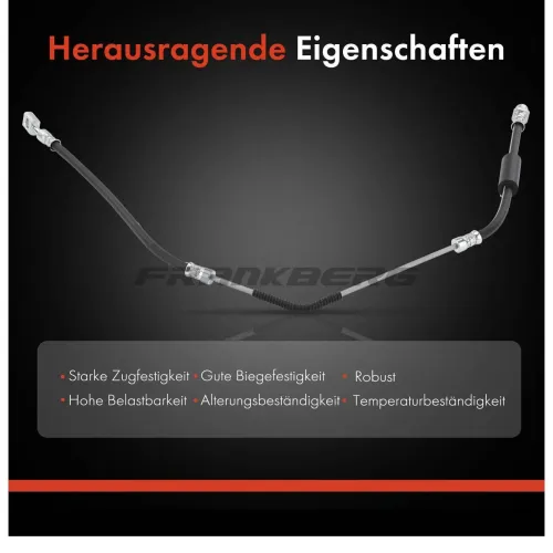 Bremsschlauch hinten rechts Frankberg 5481FB0004397 Bild Bremsschlauch hinten rechts Frankberg 5481FB0004397