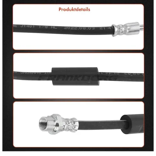 Bremsschlauch hinten links Frankberg 5481FB0004398 Bild Bremsschlauch hinten links Frankberg 5481FB0004398