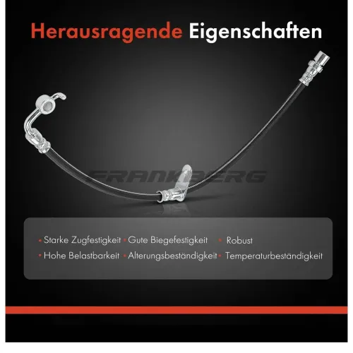 Bremsschlauch hinten links Frankberg 5481FB0004443 Bild Bremsschlauch hinten links Frankberg 5481FB0004443