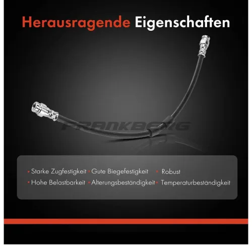 Bremsschlauch vorne rechts Frankberg 5481FB0004450 Bild Bremsschlauch vorne rechts Frankberg 5481FB0004450