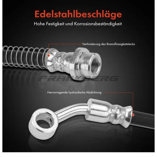 Bremsschlauch Frankberg 5481FB0004460 Bild Bremsschlauch Frankberg 5481FB0004460