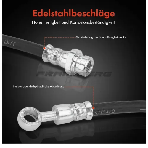 Bremsschlauch vorne rechts Frankberg 5481FB0004473 Bild Bremsschlauch vorne rechts Frankberg 5481FB0004473