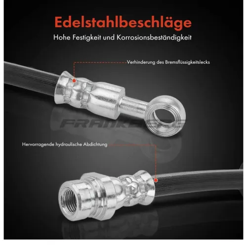 Bremsschlauch vorne links Frankberg 5481FB0004474 Bild Bremsschlauch vorne links Frankberg 5481FB0004474