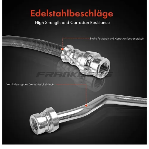 Bremsschlauch hinten rechts Frankberg 5481FB0004564 Bild Bremsschlauch hinten rechts Frankberg 5481FB0004564