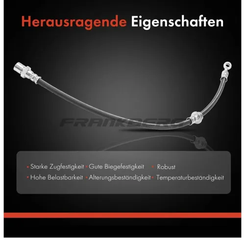 Bremsschlauch hinten links Frankberg 5481FB0004567 Bild Bremsschlauch hinten links Frankberg 5481FB0004567