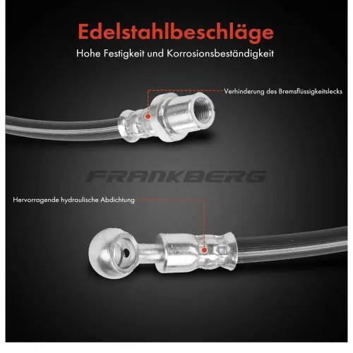 Bremsschlauch hinten rechts Frankberg 5481FB0004568 Bild Bremsschlauch hinten rechts Frankberg 5481FB0004568