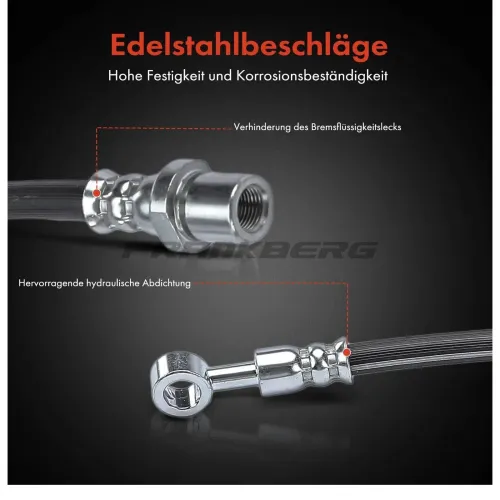 Bremsschlauch vorne links Frankberg 5481FB0004583 Bild Bremsschlauch vorne links Frankberg 5481FB0004583