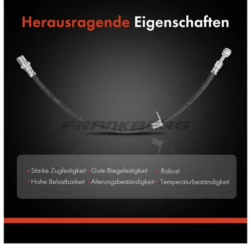 Bremsschlauch vorne rechts Frankberg 5481FB0004584 Bild Bremsschlauch vorne rechts Frankberg 5481FB0004584