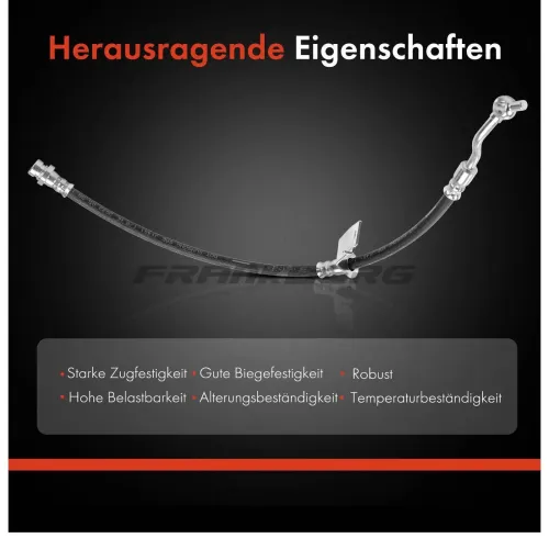 Bremsschlauch vorne links Frankberg 5481FB0004585 Bild Bremsschlauch vorne links Frankberg 5481FB0004585