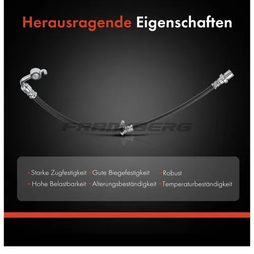 Bremsschlauch hinten links Frankberg 5481FB0004598 Bild Bremsschlauch hinten links Frankberg 5481FB0004598