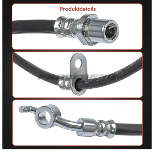 Bremsschlauch hinten links Frankberg 5481FB0004601 Bild Bremsschlauch hinten links Frankberg 5481FB0004601