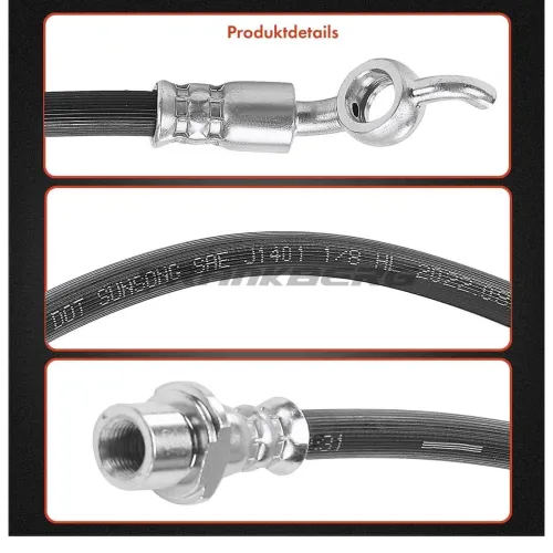 Bremsschlauch hinten links Frankberg 5481FB0004614 Bild Bremsschlauch hinten links Frankberg 5481FB0004614