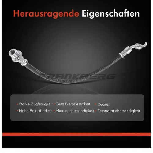 Bremsschlauch hinten links Frankberg 5481FB0004614 Bild Bremsschlauch hinten links Frankberg 5481FB0004614