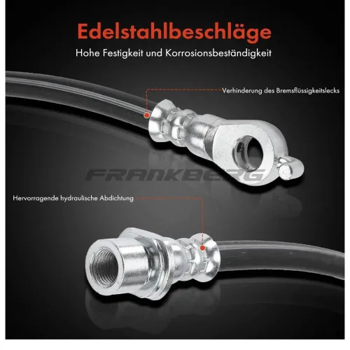 Bremsschlauch vorne rechts Frankberg 5481FB0004620 Bild Bremsschlauch vorne rechts Frankberg 5481FB0004620