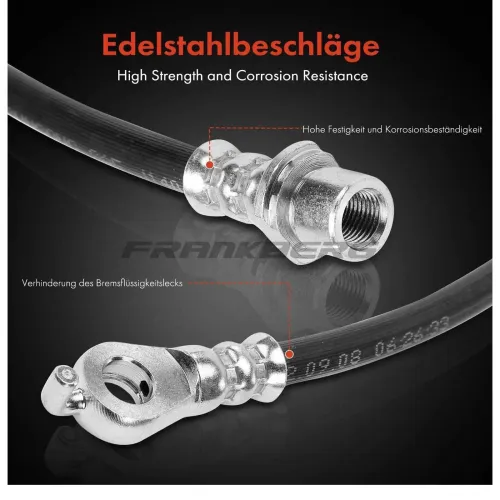 Bremsschlauch vorne links Frankberg 5481FB0004638 Bild Bremsschlauch vorne links Frankberg 5481FB0004638