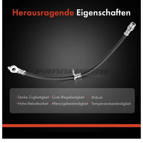 Bremsschlauch vorne links Frankberg 5481FB0004638 Bild Bremsschlauch vorne links Frankberg 5481FB0004638