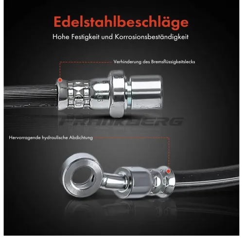 Bremsschlauch hinten rechts Frankberg 5481FB0004654 Bild Bremsschlauch hinten rechts Frankberg 5481FB0004654