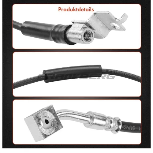 Bremsschlauch Vorderachse links Frankberg 5481FB0004676 Bild Bremsschlauch Vorderachse links Frankberg 5481FB0004676