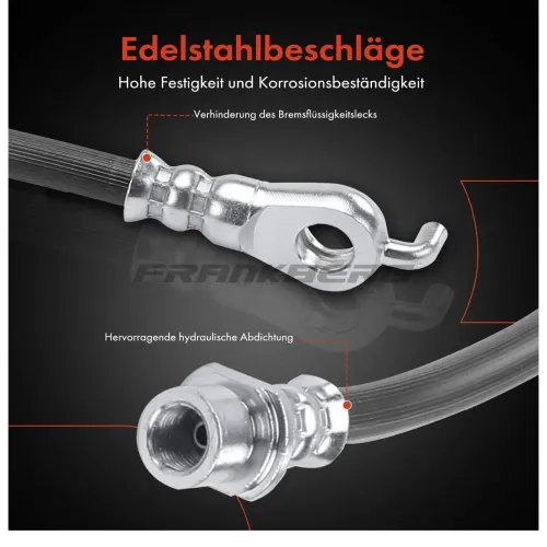 Bremsschlauch hinten links Frankberg 5481FB0004685 Bild Bremsschlauch hinten links Frankberg 5481FB0004685