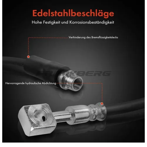 Bremsschlauch Frankberg 5481FB0004707 Bild Bremsschlauch Frankberg 5481FB0004707