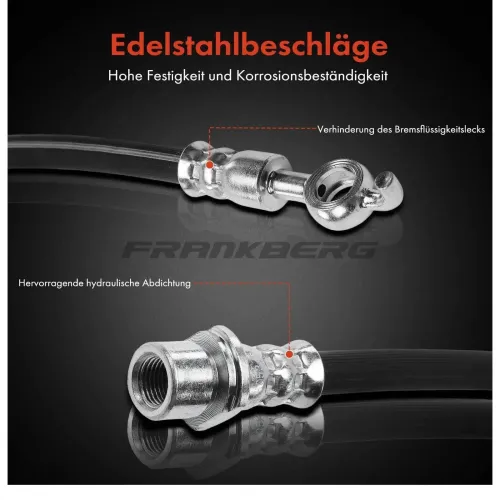 Bremsschlauch vorne rechts Frankberg 5481FB0004710 Bild Bremsschlauch vorne rechts Frankberg 5481FB0004710