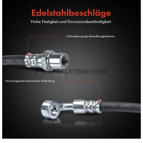 Bremsschlauch hinten links Frankberg 5481FB0004712 Bild Bremsschlauch hinten links Frankberg 5481FB0004712