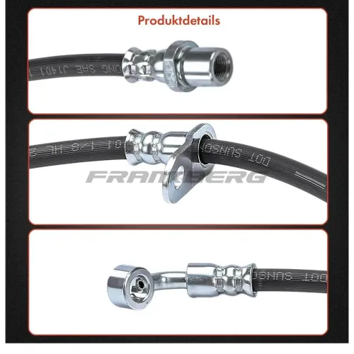 Bremsschlauch hinten links Frankberg 5481FB0004712 Bild Bremsschlauch hinten links Frankberg 5481FB0004712