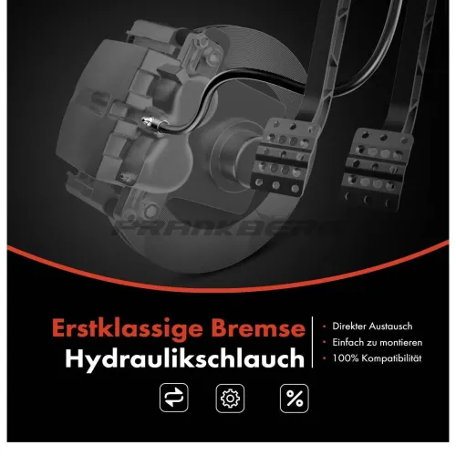 Bremsschlauch hinten rechts Frankberg 5481FB0004713 Bild Bremsschlauch hinten rechts Frankberg 5481FB0004713