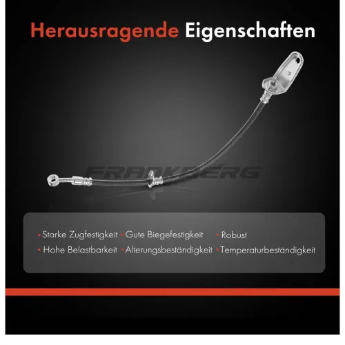 Bremsschlauch Hinterachse rechts Frankberg 5481FB0004742 Bild Bremsschlauch Hinterachse rechts Frankberg 5481FB0004742