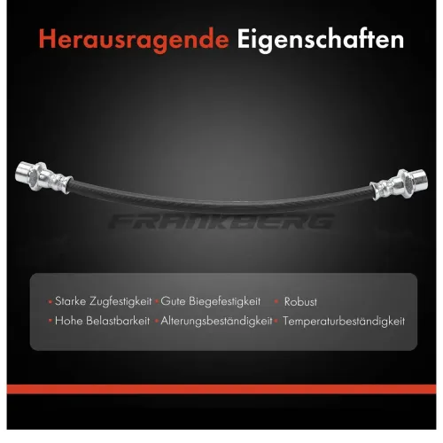 Bremsschlauch hinten links Frankberg 5481FB0004759 Bild Bremsschlauch hinten links Frankberg 5481FB0004759