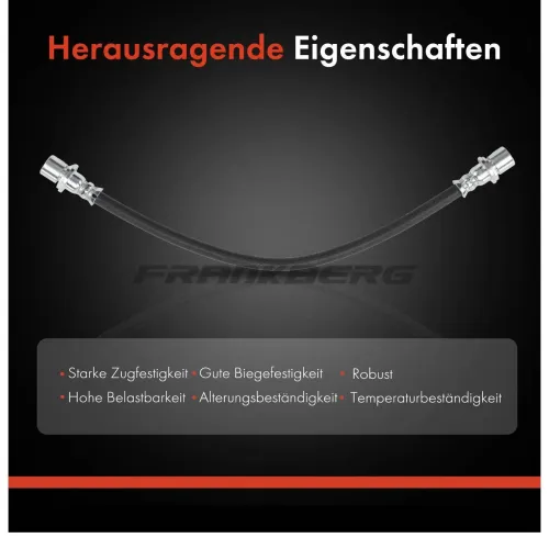 Bremsschlauch hinten rechts Frankberg 5481FB0004760 Bild Bremsschlauch hinten rechts Frankberg 5481FB0004760