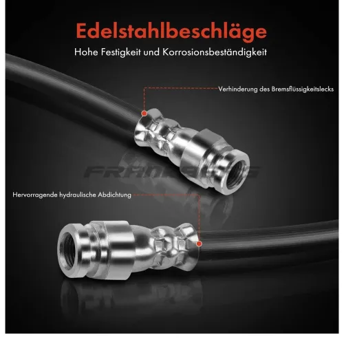 Bremsschlauch vorne links Frankberg 5481FB0004774 Bild Bremsschlauch vorne links Frankberg 5481FB0004774
