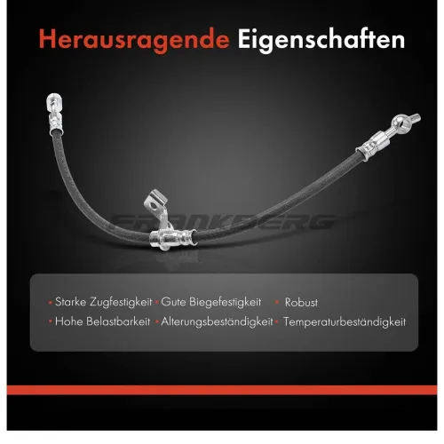 Bremsschlauch vorne links Frankberg 5481FB0004776 Bild Bremsschlauch vorne links Frankberg 5481FB0004776