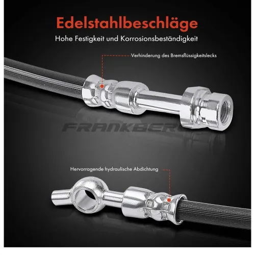 Bremsschlauch vorne rechts Frankberg 5481FB0004777 Bild Bremsschlauch vorne rechts Frankberg 5481FB0004777