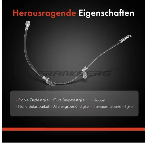 Bremsschlauch vorne links Frankberg 5481FB0004785 Bild Bremsschlauch vorne links Frankberg 5481FB0004785
