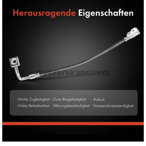 Bremsschlauch Vorderachse links Frankberg 5481FB0004796 Bild Bremsschlauch Vorderachse links Frankberg 5481FB0004796