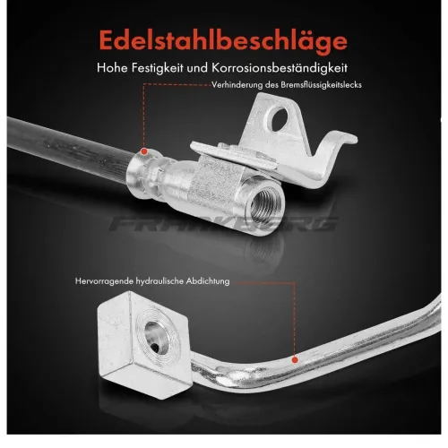 Bremsschlauch Vorderachse rechts Frankberg 5481FB0004797 Bild Bremsschlauch Vorderachse rechts Frankberg 5481FB0004797