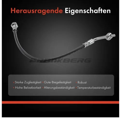 Bremsschlauch vorne links Frankberg 5481FB0004807 Bild Bremsschlauch vorne links Frankberg 5481FB0004807