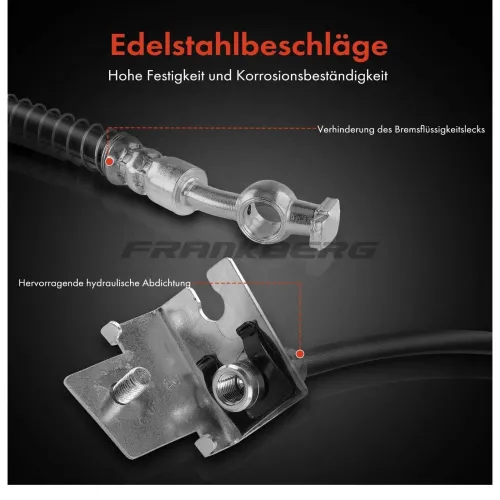 Bremsschlauch Frankberg 5481FB0004949 Bild Bremsschlauch Frankberg 5481FB0004949