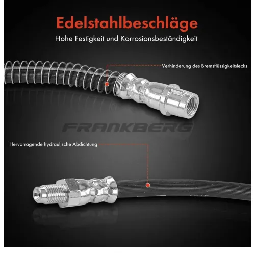 Bremsschlauch Frankberg 5481FB0004998 Bild Bremsschlauch Frankberg 5481FB0004998