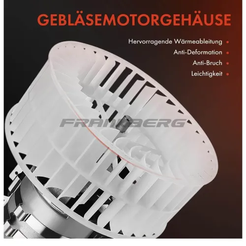 Innenraumgebläse vorne Frankberg 5481FB0005060 Bild Innenraumgebläse vorne Frankberg 5481FB0005060