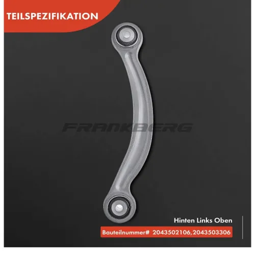 Lenker, Radaufhängung Frankberg 5481FB0006187 Bild Lenker, Radaufhängung Frankberg 5481FB0006187