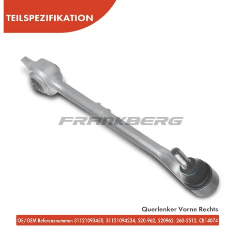 Lenker, Radaufhängung Frankberg 5481FB0006519 Bild Lenker, Radaufhängung Frankberg 5481FB0006519