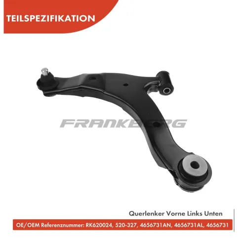 Lenker, Radaufhängung Frankberg 5481FB0006607 Bild Lenker, Radaufhängung Frankberg 5481FB0006607